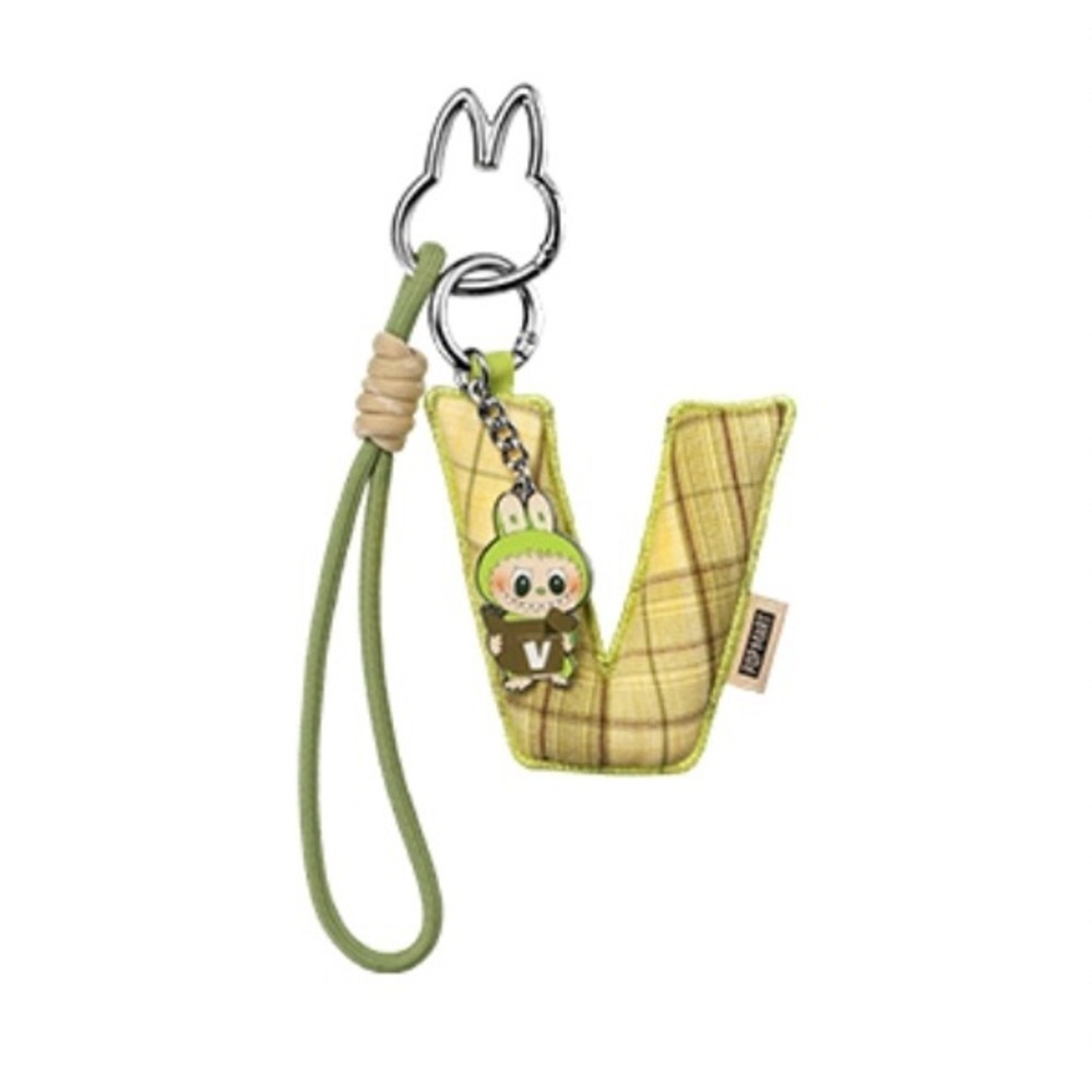 Pop Mart The Monsters Pin For Love Series Letter Pendant - V